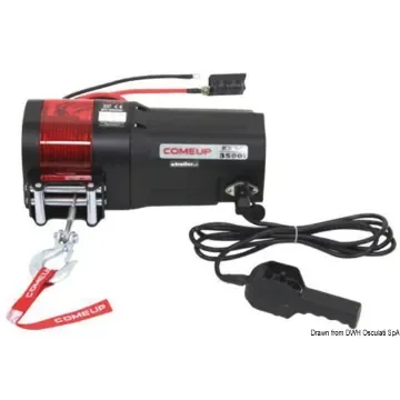 Electric winches for boat hauling, service tenders, jet skis or to fit on boat trailers product image