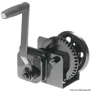 Boat haulage winch with clutch product image