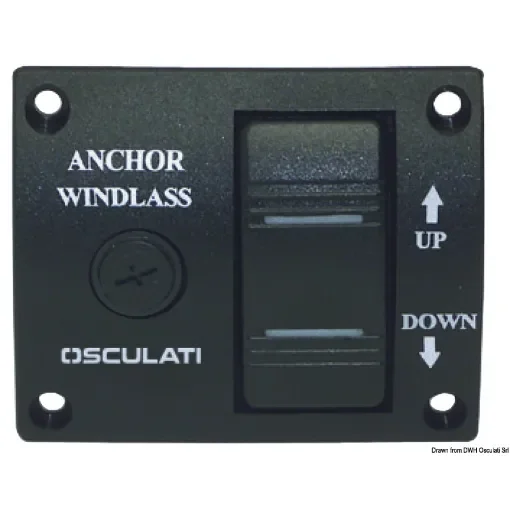 Osculati - Windlass control panel with toggle switch - 02.341.20 product image