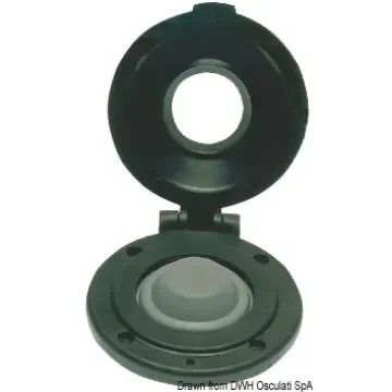 Osculati - Foot-switch for windlass, black/black - 02.342.02 product image