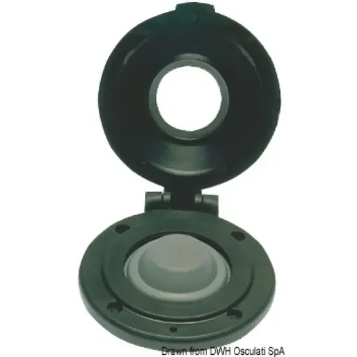 Osculati - Foot-switch for windlass, black/black - 02.342.02 product image