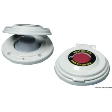 Osculati - Foot-switch for windlass, black/white - 02.342.04 product image