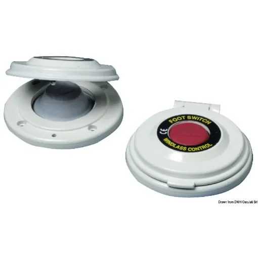 Osculati - Foot-switch for windlass, black/white - 02.342.04 product image
