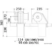 Osculati - Italwinch Obi windlass 1500 W - 12 V with drum 8 mm gypsy - 02.408.08 product image