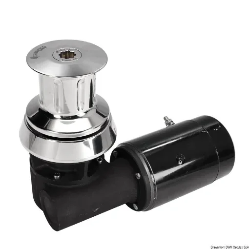 Osculati - Italwinch Nestor capstan winch 1000 W 24 V - 02.412.12 product image