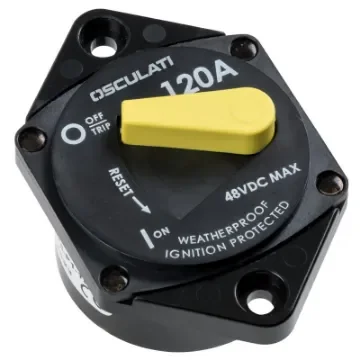 Osculati - Watertight panel mount circuit breaker 200 A - 02.710.41 product image