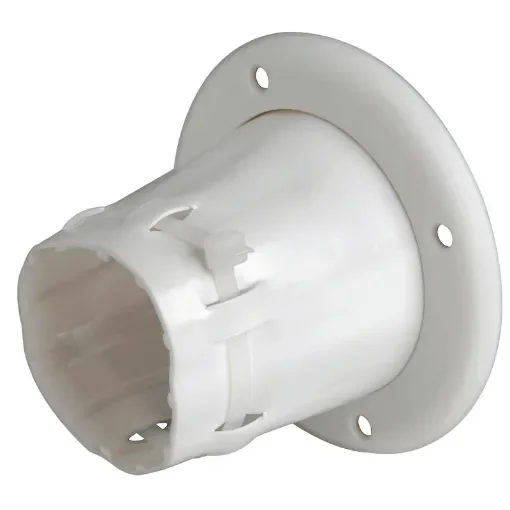 Osculati - PVC fairlead cradle, white - 03.407.00 product image