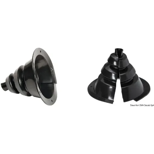 Osculati - Openable fairlead bellow &amp;#216; external 107 mm - 03.415.01 product image