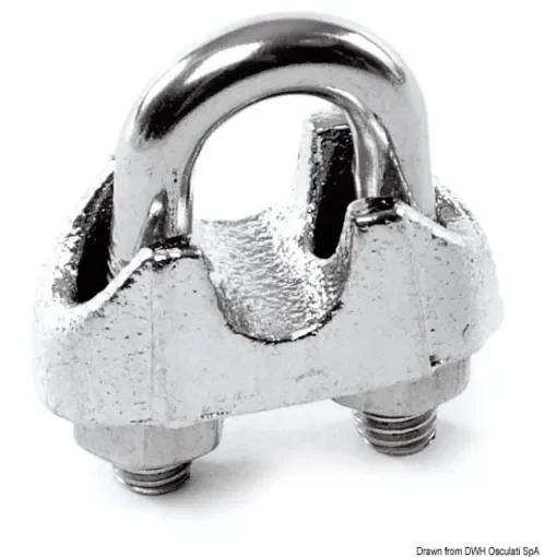 Osculati - U-bolt clamp AISI 316 1.5/2 mm - 04.180.00 product image