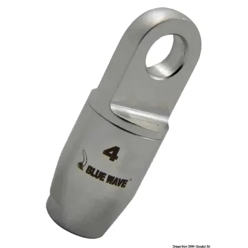 Osculati - Eye terminal for textile rig &amp;#216; 4 mm - 05.220.04 product image