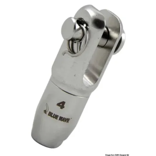 Osculati - Fork terminal for textile rig &amp;#216; 4 mm - 05.221.04 product image