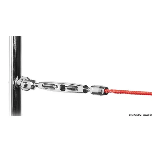Osculati - Turnbuckle w/chromed open cage &amp;#216; 4mm - 05.230.01 product image