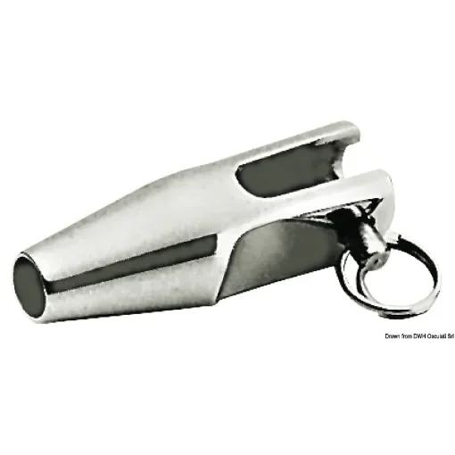 Fork terminal for lifeline stainless steel cable ends, made of AISI 316 stainless steel product image