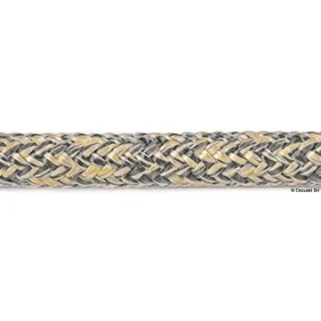 Osculati - Kevlar and polyester double braid yellow-gray 10mm - 06.411.10GR product image