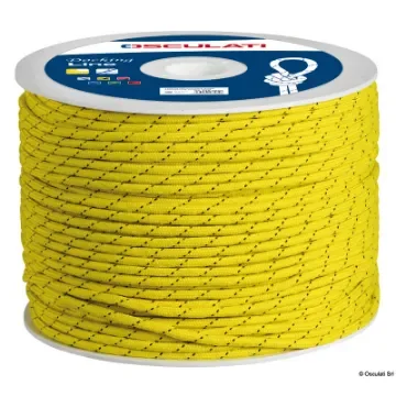 Osculati - Polypropylene braid, bright colours, yellow 8 mm - 06.420.08GI product image