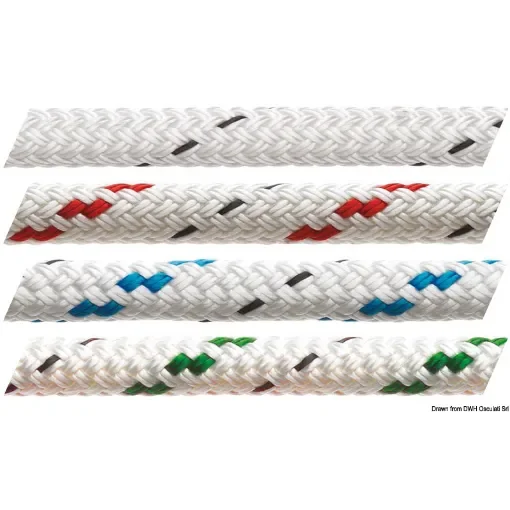 Osculati - Marlow Doublebraid solid colour red 6 mm - 06.428.06RO product image