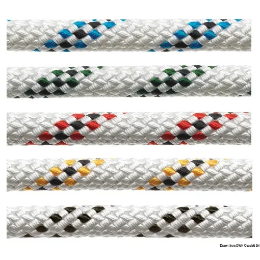 MARLOW Marlowbraid white rope with fleck product image