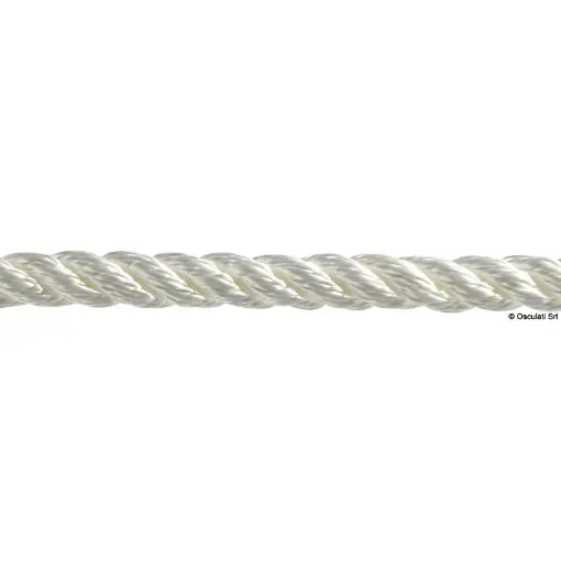 Osculati - 3-strand white line 10 mm - 06.440.10 product image