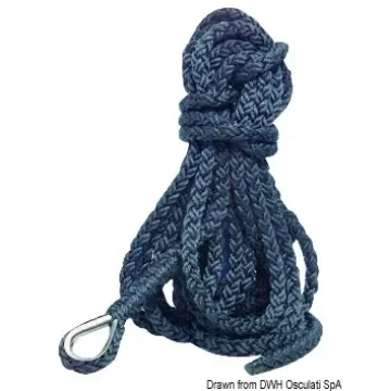 Osculati - Mooring line 8 strands 20 mm x 12 m - 06.443.52 product image