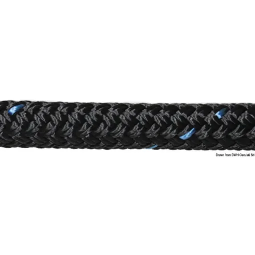 Osculati - MARLOW Blue Ocean 12 mm - 6 m black - 06.466.12 product image