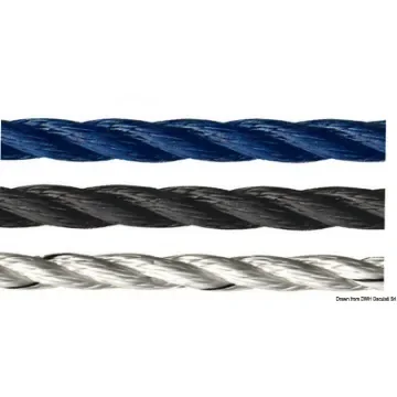 Osculati - Marlow polyester mooring line black 10 mm - 06.482.10 product image