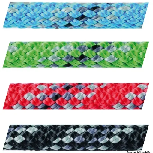 Osculati - MARLOW D2 Club line 8 mm red - 06.477.08RO product image