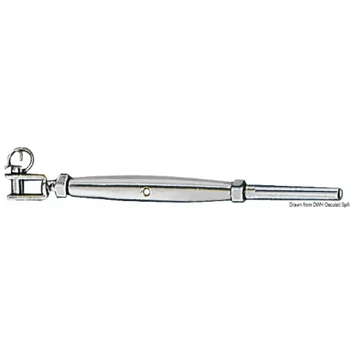 Osculati - S.S turnbuckle fixed jaw 8 mm - 07.191.08 product image