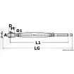 Osculati - S.S turnbuckle fixed jaw 6 mm - 07.191.06 product image
