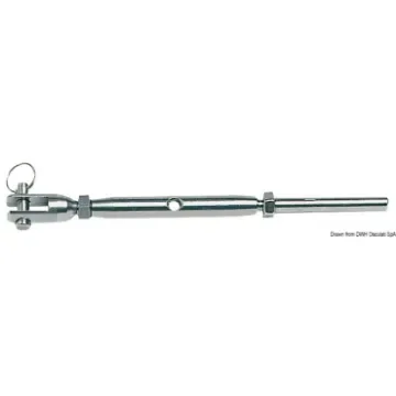 Osculati - Turnbuckle press-fitting terminal AISI 316 10 mm - 07.194.10 product image