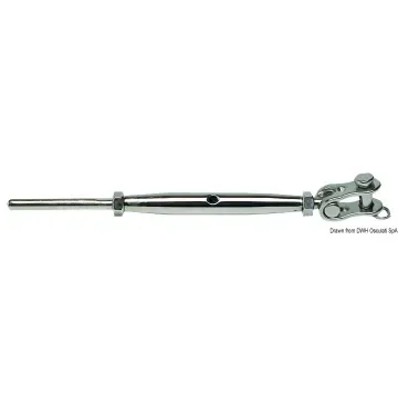 Osculati - Turnbuckle w. articulated jaw AISI 316 10 mm - 07.202.10 product image