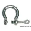 Osculati - Bow schackle with captive pin AISI 316 8 mm - 08.221.08 product image