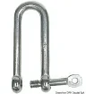 Long  'D'shackles with captive pin product image