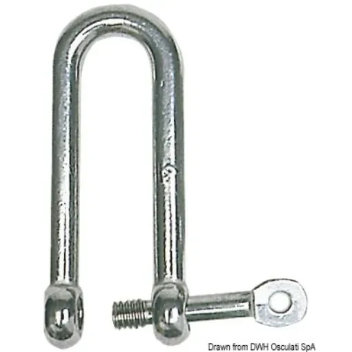 Long  'D'shackles with captive pin product image