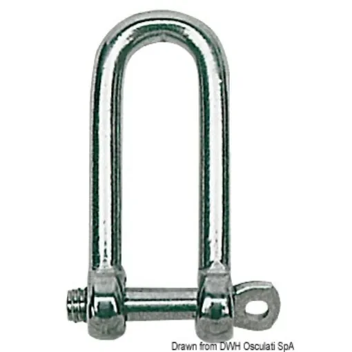 Osculati - Long shackle AISI 316 10 mm - 08.323.10 product image