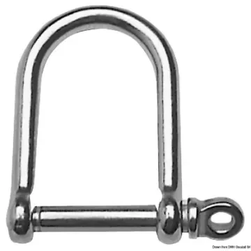 Osculati - Wide jaw SS shackle 10 mm - 08.325.10 product image