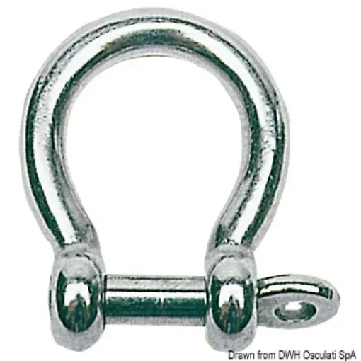 Osculati - Bow shackle AISI 316 10 mm - 08.421.10 product image