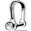 Osculati - SS short strip shackle 6 mm - 08.765.06 product image