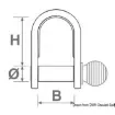 Osculati - SS long strip shackle 6 mm - 08.865.06 product image
