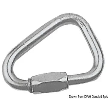 Osculati - Delta SS snap-hook w. screw opening 3.5 mm - 08.875.03 product image