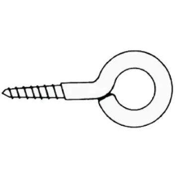 Osculati - SS eye screws 17 x 35 mm Blister packaging 10 pcs. - 09.033.00 product image