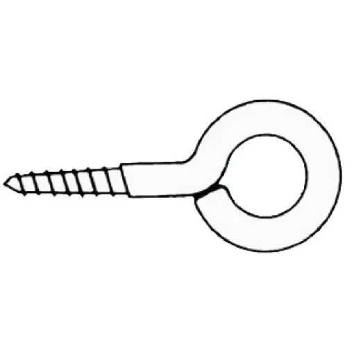 Osculati - SS eye screws 17 x 35 mm Blister packaging 10 pcs. - 09.033.00 product image