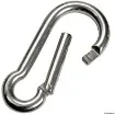 Osculati - Carabiner hook with flush closure AISI 316 10 mm - 09.190.10 product image