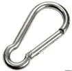 Osculati - Carabiner hook with flush closure AISI 316 6 mm - 09.190.06 product image