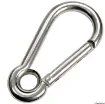 Osculati - Carabiner hook flush closure w. eye AISI 316 5 mm - 09.191.05 product image