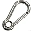 Osculati - Carabiner hook flush closure w. eye AISI 316 5 mm - 09.191.05 product image