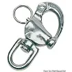 Osculati - Snap-shackle spinnaker swiv.eye AISI 316 128 mm - 09.845.13 product image