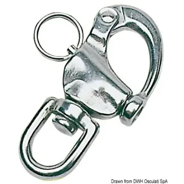 Osculati - Snap-shackle spinnaker swiv.eye AISI 316 128 mm - 09.845.13 product image