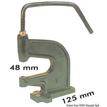 Osculati - Deck press for snap fasteners 10.301.XX / 10.303.XX - 10.299.80 product image