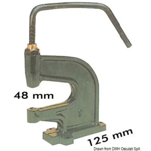 Osculati - Deck press for snap fasteners 10.301.XX / 10.303.XX - 10.299.80 product image