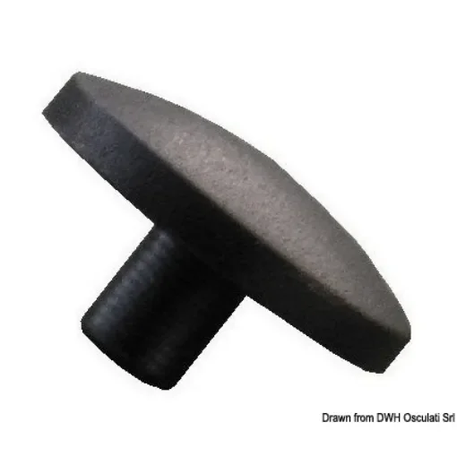 Osculati - Stayput Press plastic cap black - 10.314.51 product image